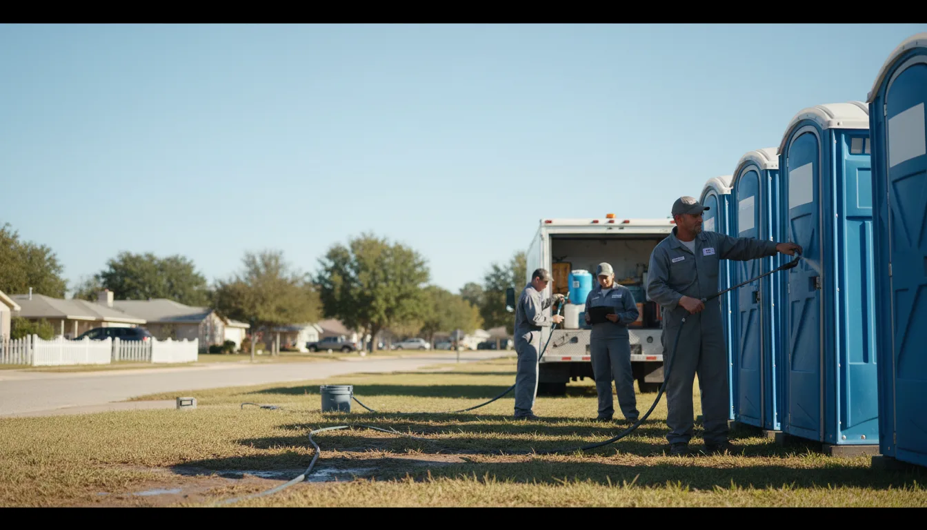 Long-Term Portable Toilet Rental in Offerle, KS near me